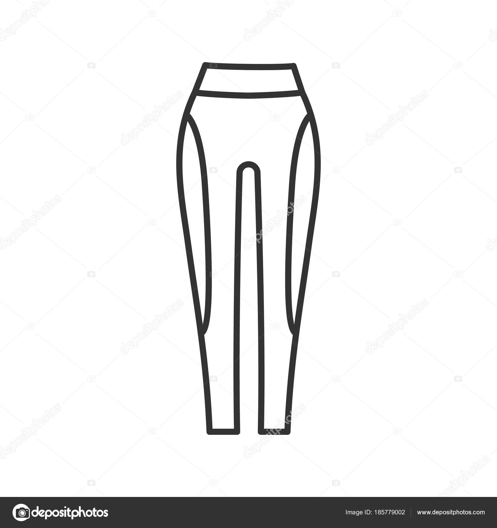 1600x1700 Pants Drawing Outline For Free Download