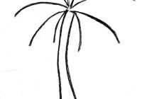 200x140 Palm Tree Coloring Pages Best Of Collection Of Papaya Tree