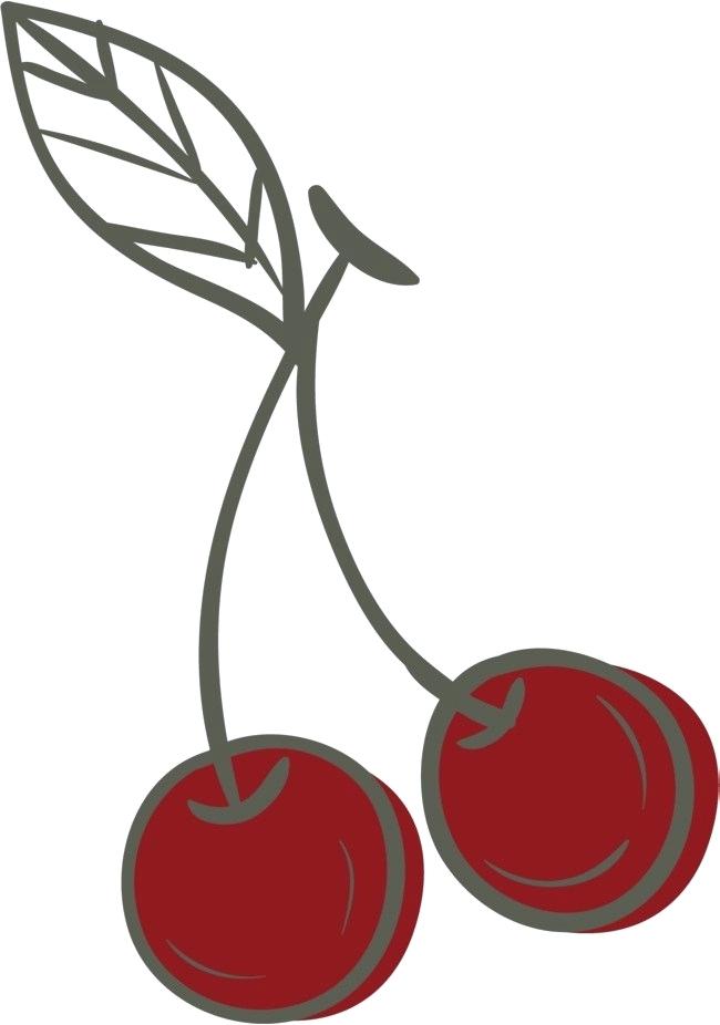 650x926 Cherry Drawing Drawing Fruit Cherries Cherry Tree Drawing Step