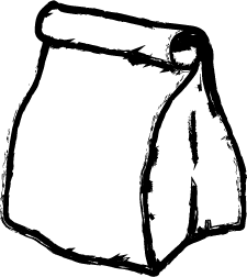 225x252 Collection Of Free Bag Drawing Paper Download On Ui Ex