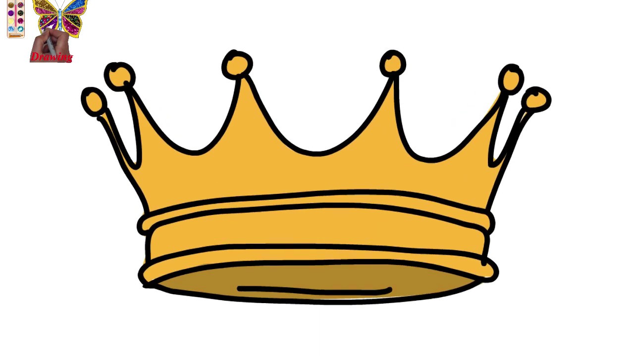 1280x720 Kids Drawing Color For Crown, Cube, Candle, Paper Bag, Printer