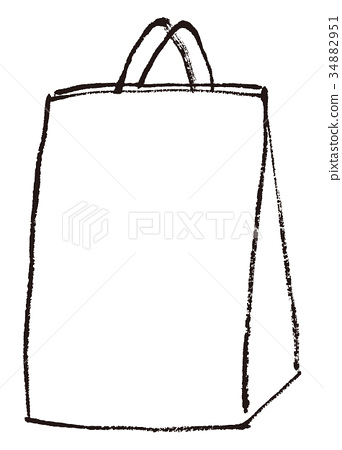 342x450 Paper Bag Watercolor