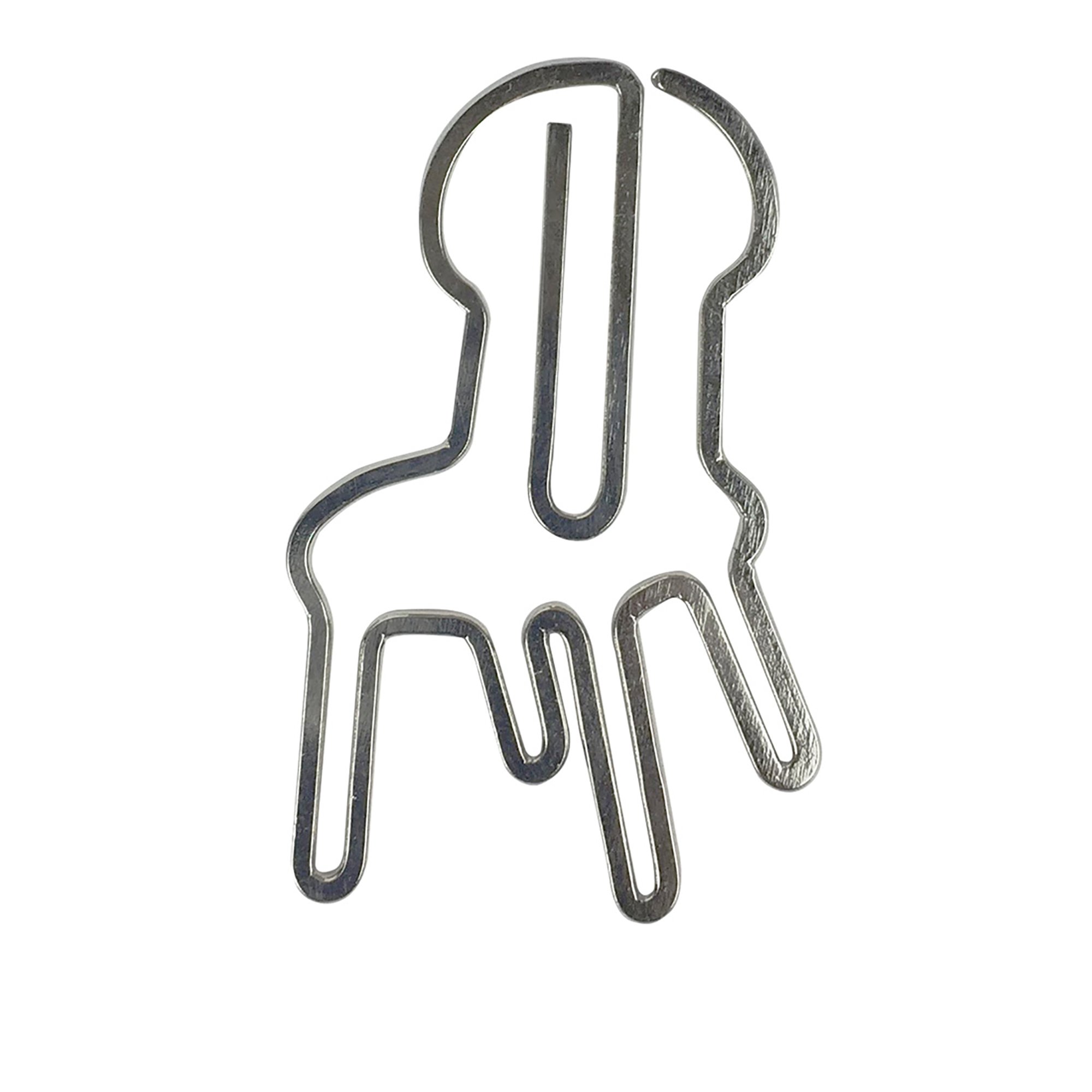 2000x2000 Silver Paper Clip Dog Bagofsmallthings