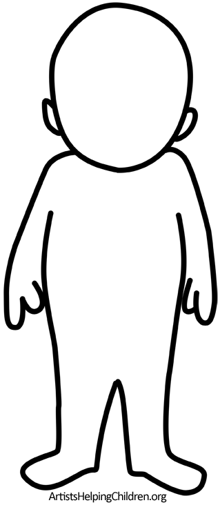 319x732 How To Make A Stand Up Dress Up Doll