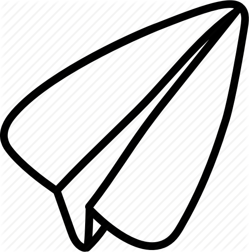 506x512 Memo, Note, Paper, Plane Icon