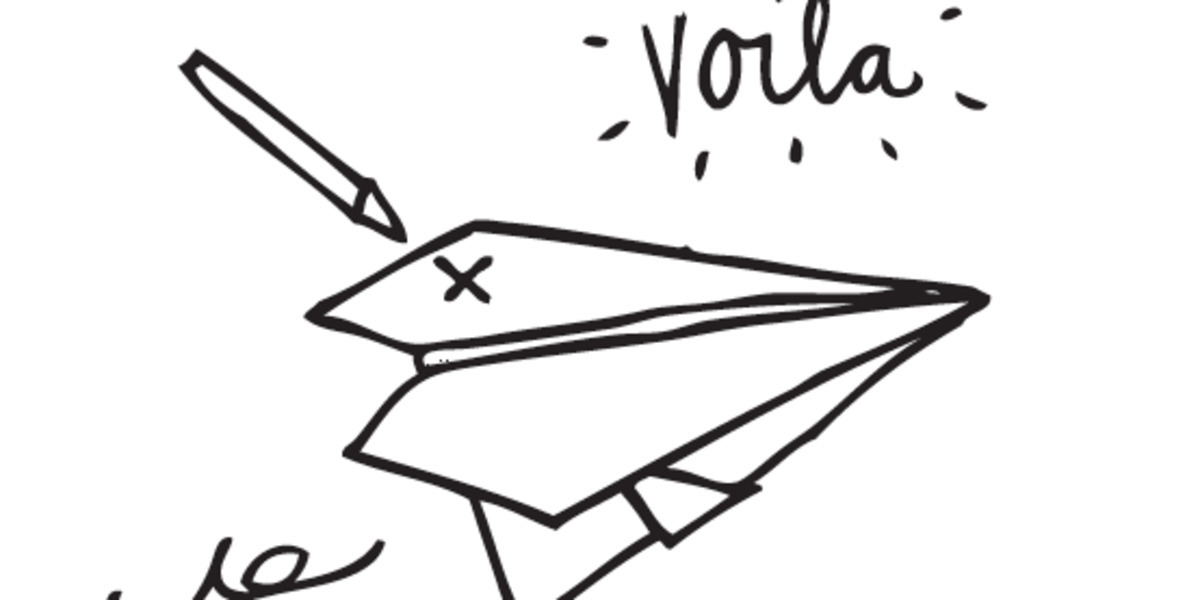 1200x600 Paper Plane