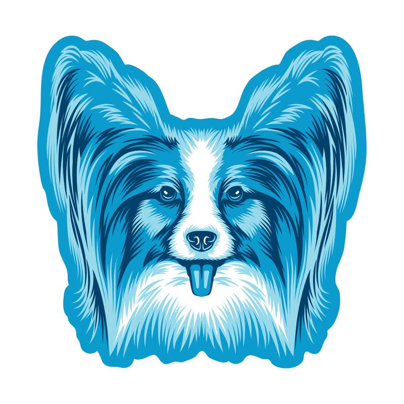 794x794 Papillon Die Cut Sticker Etsy