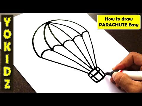 480x360 How To Draw Parachute
