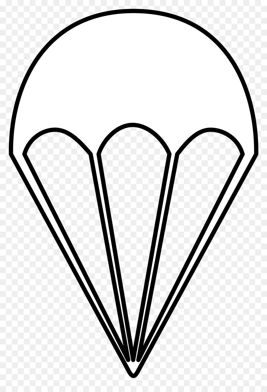 900x1320 Parachute, Heart, Triangle, Transparent Png Image Clipart Free