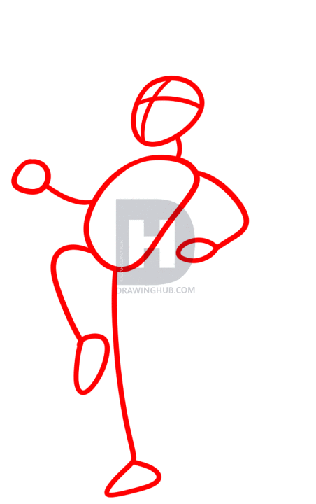 452x720 How To Draw The Black Parade Skeleton, Step