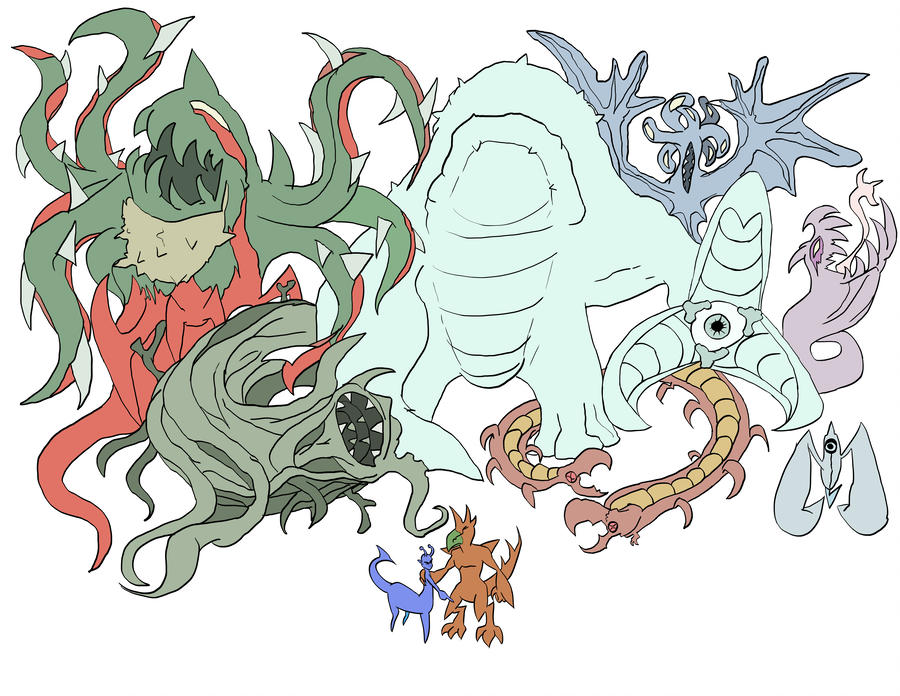 900x696 Monsters On Parade