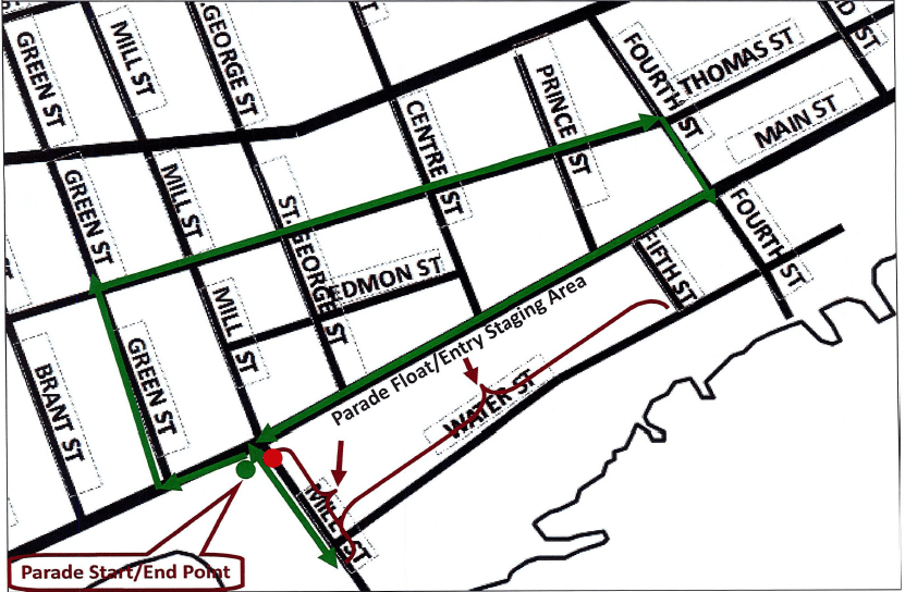 831x544 Santa Claus Parade Town Of Deseronto