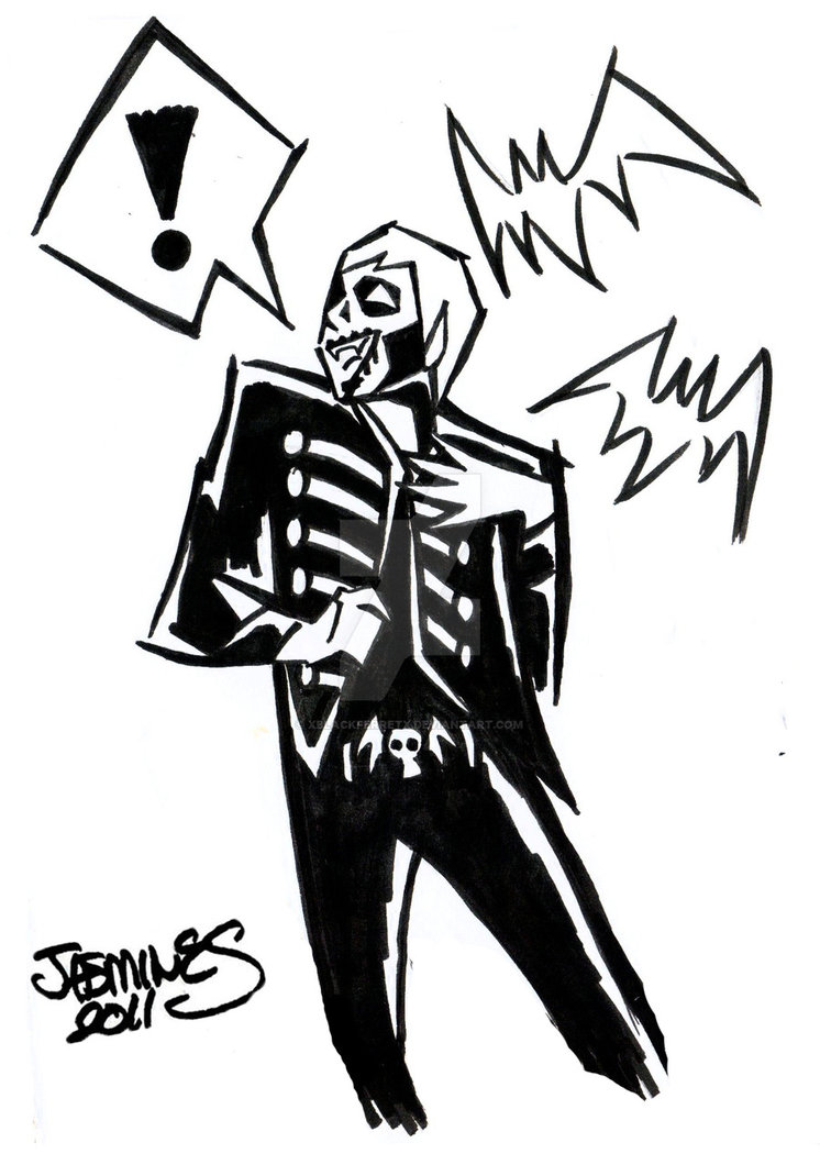 746x1070 Black Parade Sketch