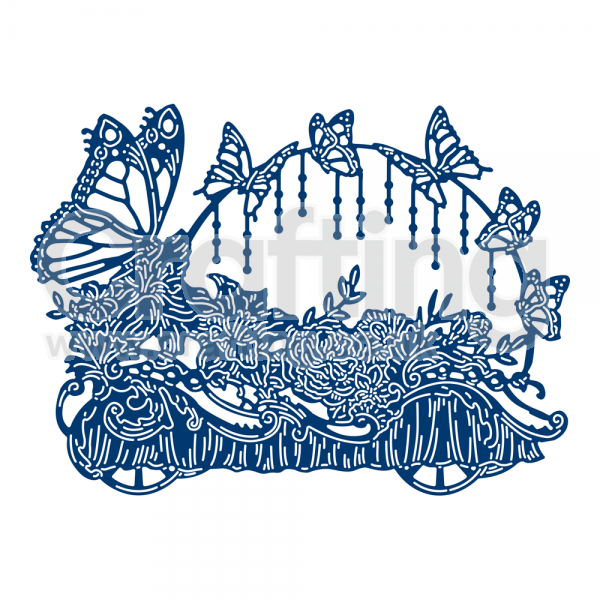 600x600 tattered lace carnival float die