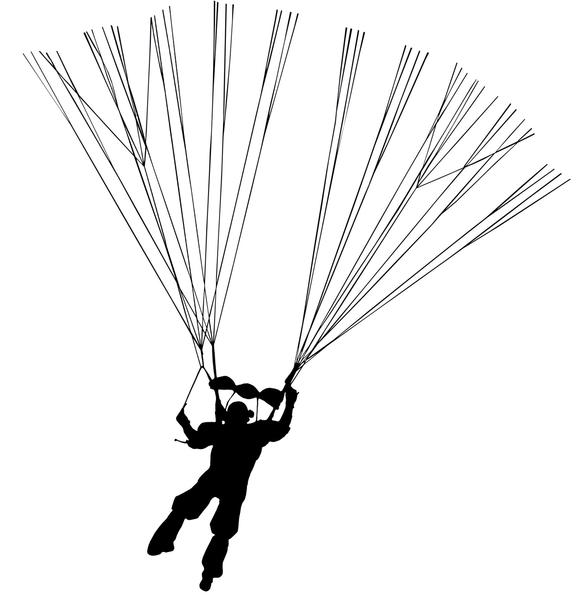 577x600 Personalised Parachuteparascender Fingerprint Art The Lovely