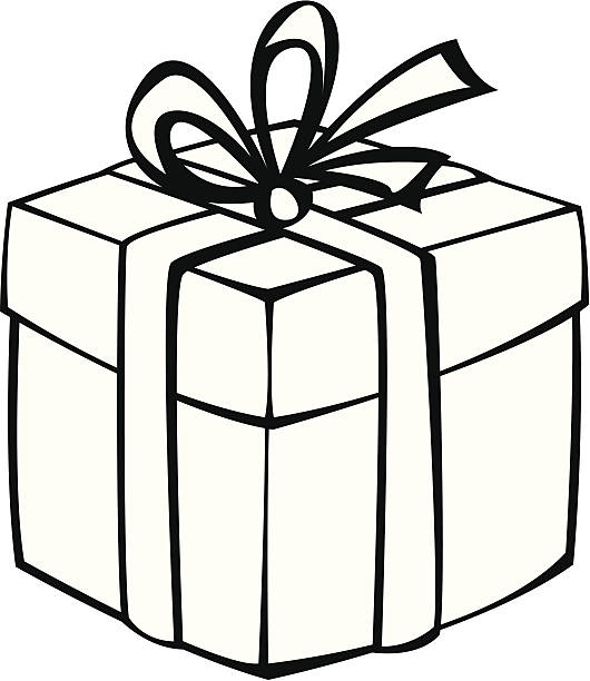 530x612 Parcel Clipart Black And White