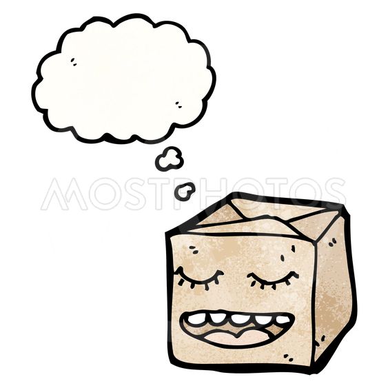 563x563 Cartoon Wrapped Parcel