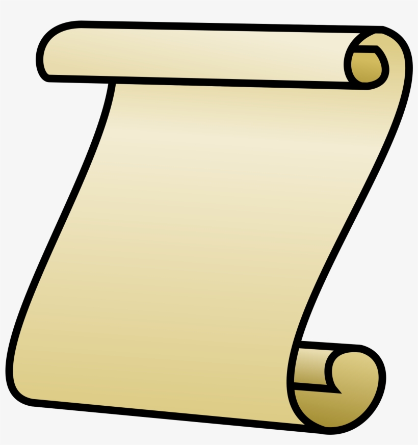 820x873 Paper Drawing Scroll Cartoon Quill