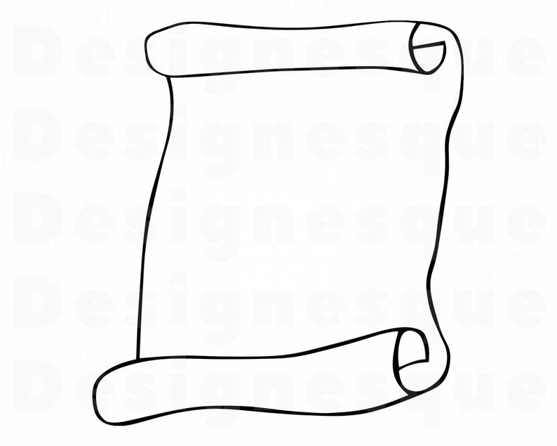 794x635 scroll parchment paper scroll clipart scroll etsy