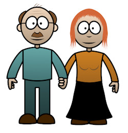 250x260 How To Draw Cartoon Parents