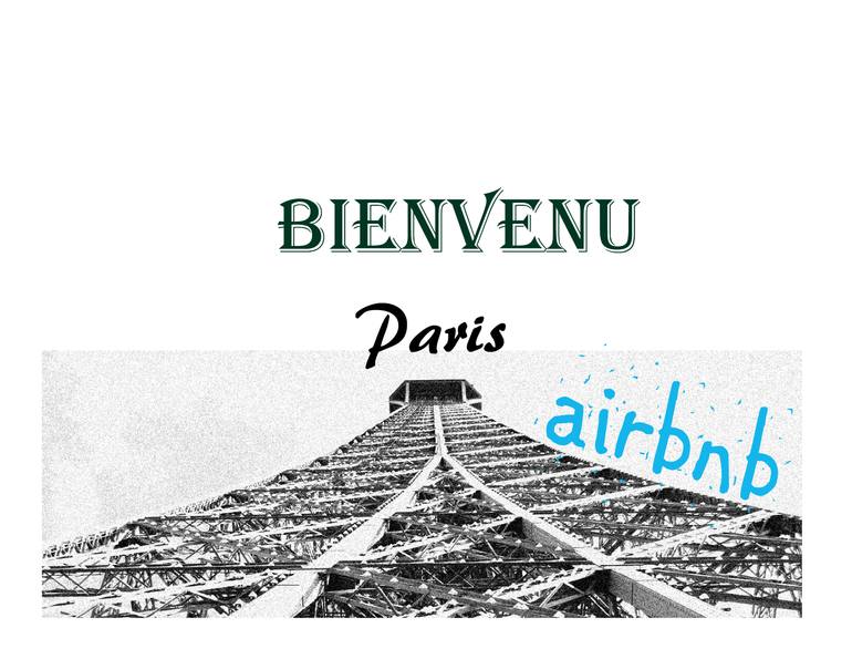 770x595 Bienvenu To Airbnb Paris Drawing