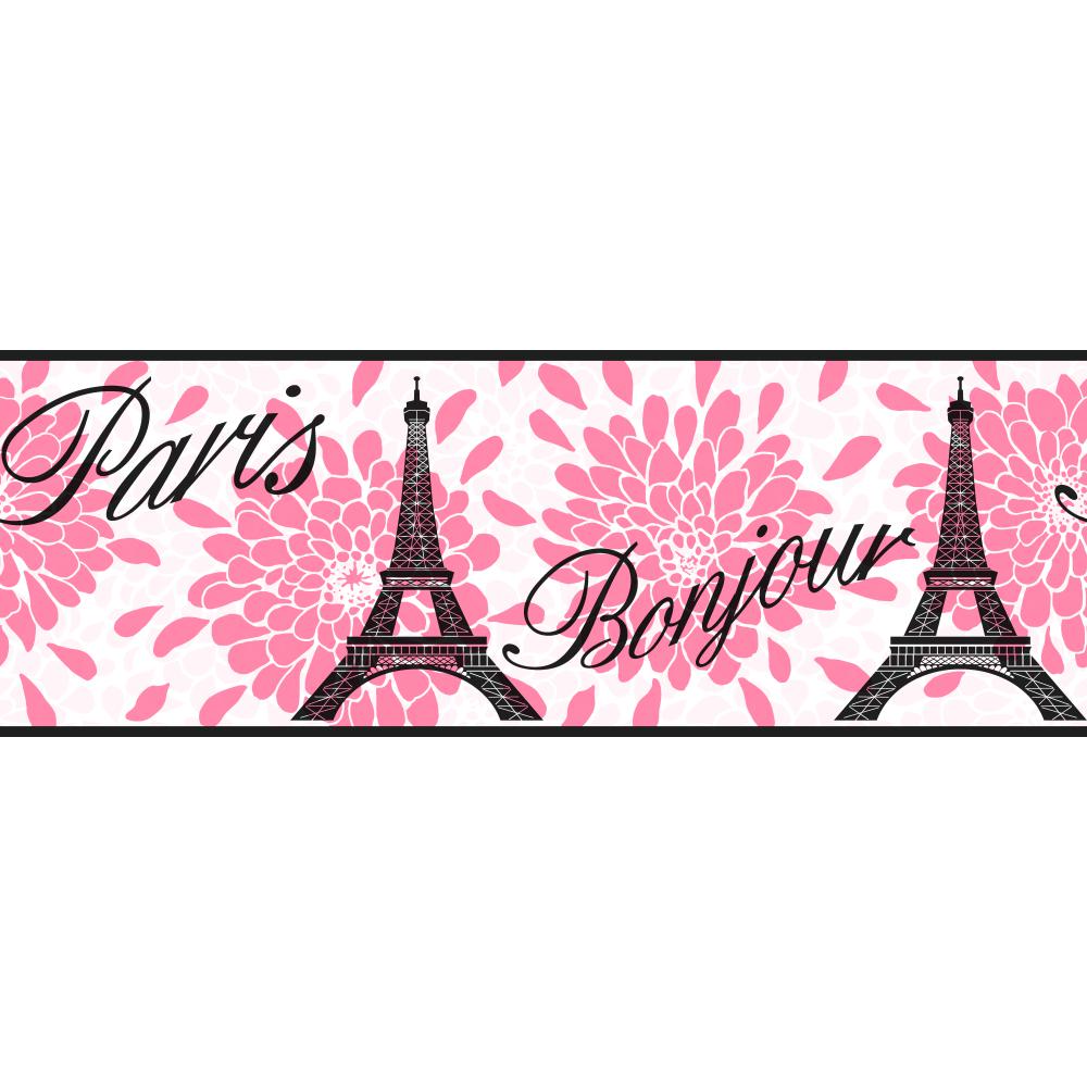 1000x1000 Pink Paris Wallpaper