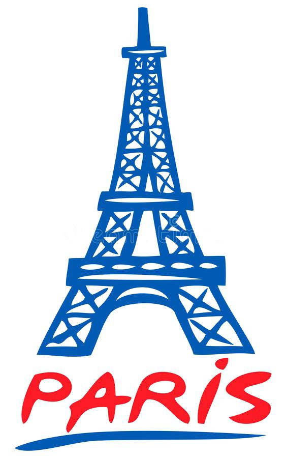563x900 Eiffel Tower Clipart Drawing Vector Kairafanan