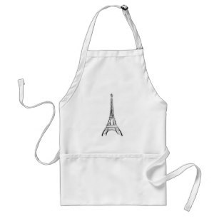 307x307 Eiffel Tower Drawings Home Furnishings Accessories Zazzle Ca