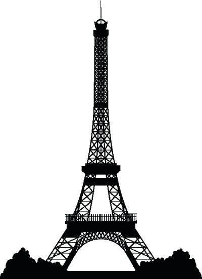 400x552 Eiffel Tower Clipart Drawing Vector Kairafanan