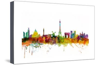 400x268 Paris France Skyline Art Print