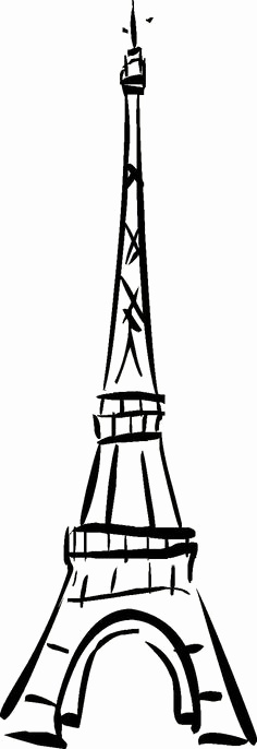 236x686 Eiffel Tower Stencil Printable Unique New Gallery Pen Eiffel