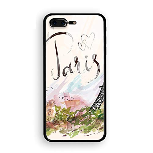 500x500 iphone plus case,tempered glass case soft tpu bumper paris