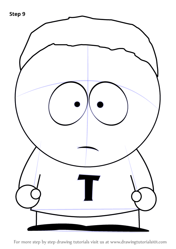 599x846 Learn How To Draw Token Black From South Park