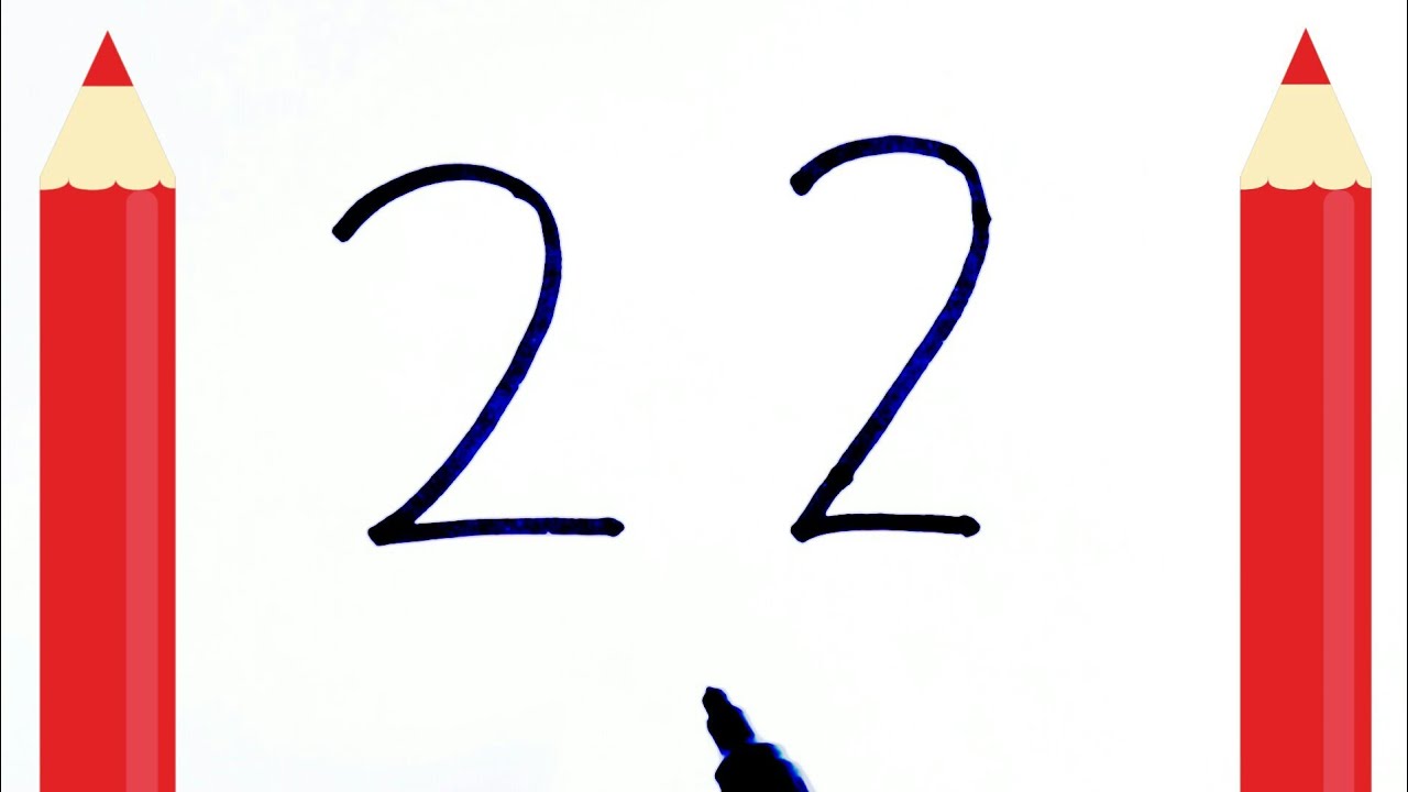 1280x720 Easy Drawing ! How Number Turns Into Love Parrot