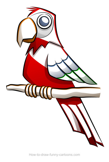 420x621 Parrot Drawing