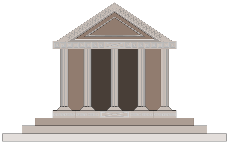 800x505 free clipart parthenon guseinstein