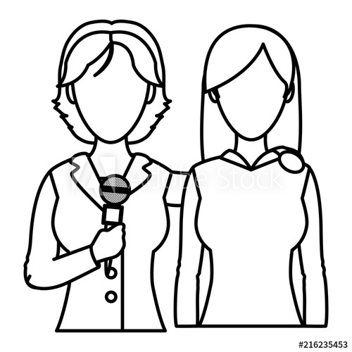 500x500 line women reporters partner news reportage