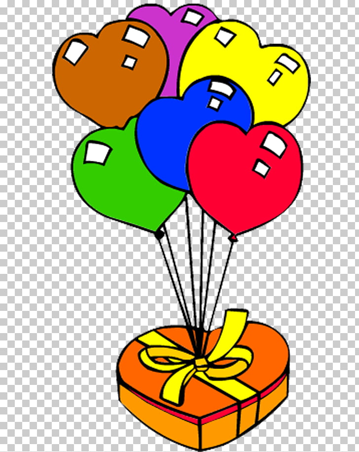 728x916 Drawing Gift Ballonnet Balloon, Color Heart Shaped Balloons Gift