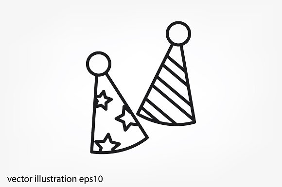 580x385 Party Hat Vector Free Download Clip Art