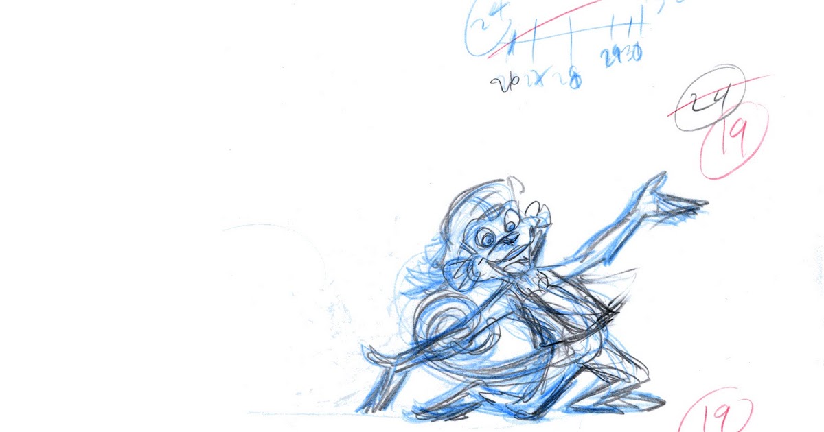 1200x630 John The Animator Guy Pass Roughs, Semi Roughs, Clean Ups