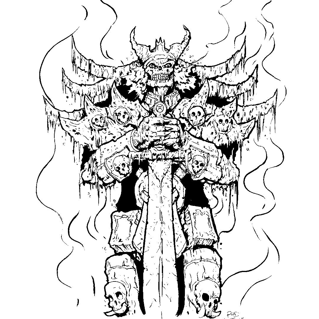 1080x1080 Passion Drawing On Twitter Zombie Warrior