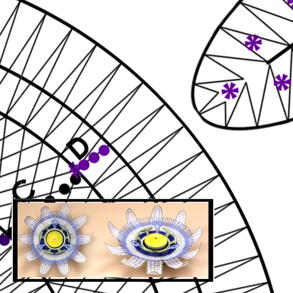 600x600 Kloeppelshop Pattern Passion Flower