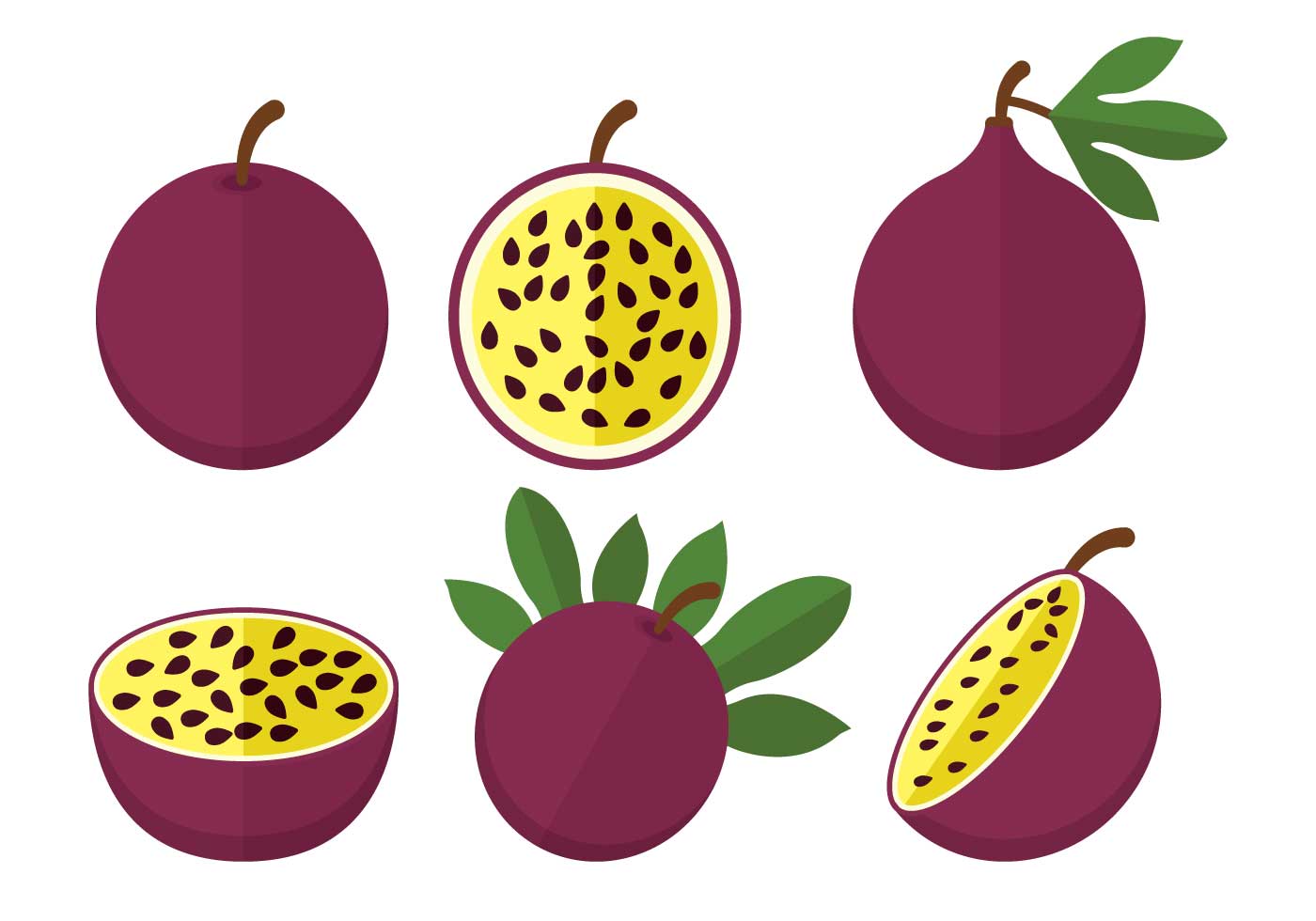 1400x980 Passion Fruit Vector