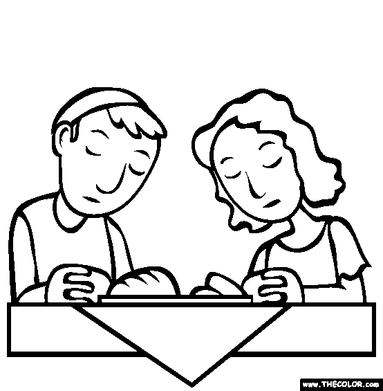 554x565 Passover Online Coloring Pages