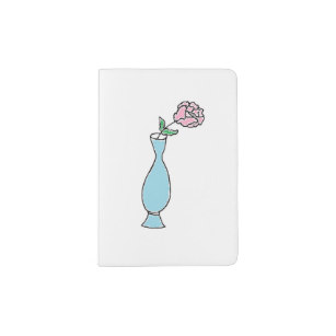 307x307 flower drawing passport covers holders