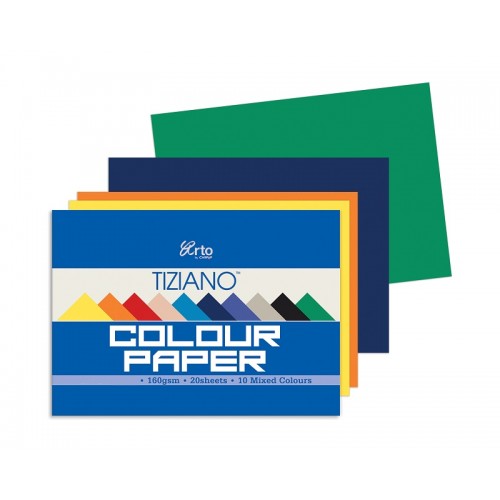 500x500 Tiziano Pastel Colour Paper Pack Gsm, Size