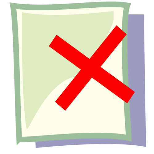 500x500 Vector Drawing Of Broken Pc Icon In Pastel Colour Public