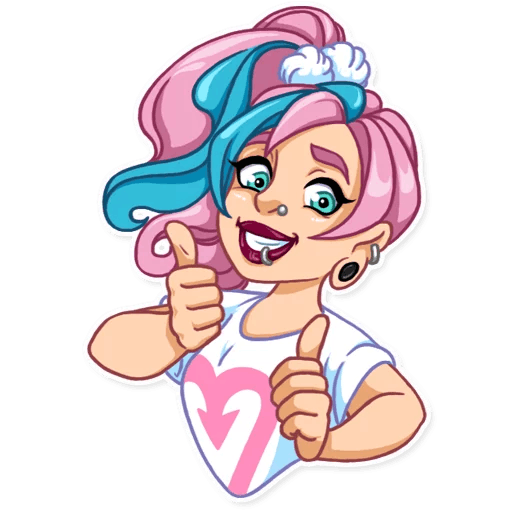 512x512 Pastel Stickers Set For Telegram