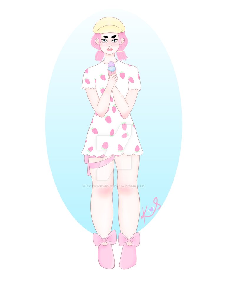 774x1032 Pastel Girl