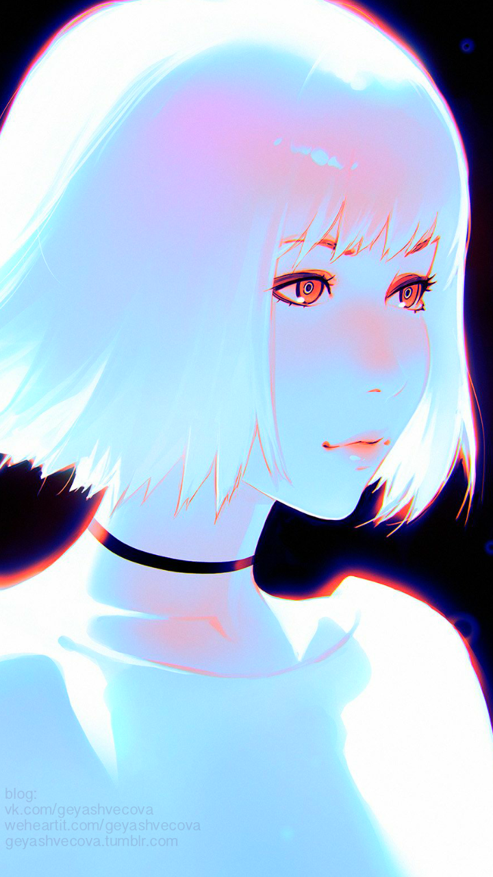 720x1280 Anime, Art, Art Girl, Background, Beautiful, Beautiful Girl